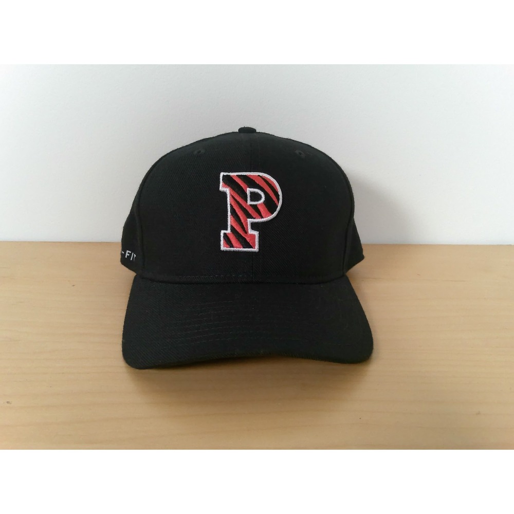 Nike Princeton Tigers Hat Classic99 Dri-FIT Black Ivy League NCAA Flex Fit (S/M)